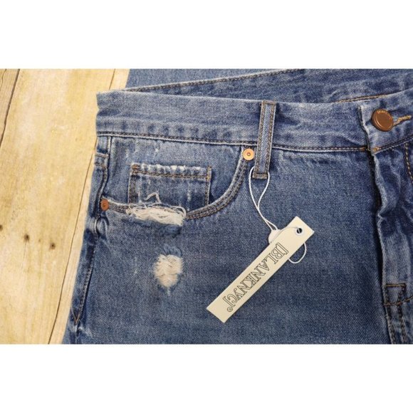 Blank NYC Destroyed Selvedge Jeans Women's  29 - Picture 9 of 11